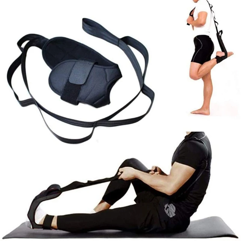 

Foot Stretching Strap - Left and Foot Stretcher - Improve Strength, Heel Spurs, Achilles Yoga Rally Band