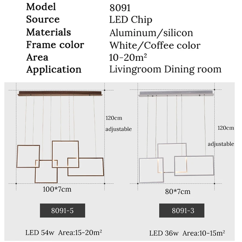 Современные светодиодные подвесные светильники осветительные приборы для