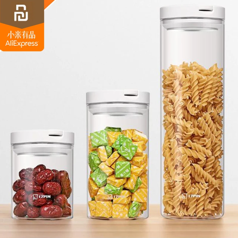 Оригинальный стеклянный контейнер youpin mijia 17PIN герметичная зернистая