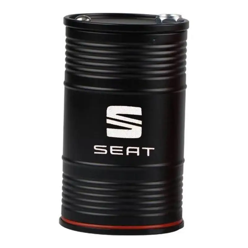 

Car metal ashtray personality ashtray cigarette dustbin For Seat FR Leon mk2 mk3 5f Arona Exeo Ateca Altea 6j Cupra mii lbiza