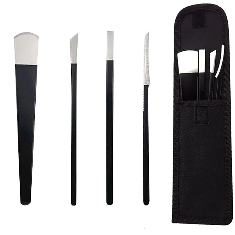 

4Pcs/Set Toe Pedicure Knife Tools Cutters For Manicure Cuticle Tools Dead Skin Corn Removers Nail Foot Care Kit Accessories