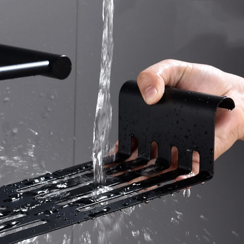 

New-Bathroom Shelf Detachable Bathroom Shower Shampoo Storage Rack Toilet Shelf Bathroom Stainless Steel Accessories