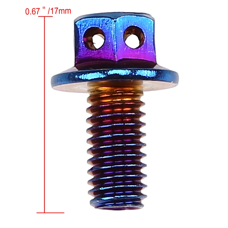 Винт POSSBAY M6 для мотоцикла декоративный винт из нержавеющей стали наружная