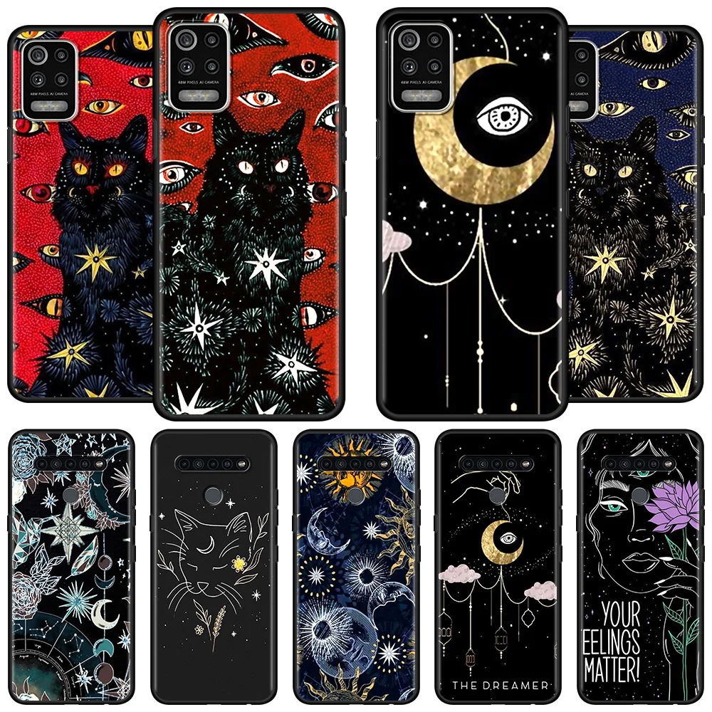 

Mysterious Tarot Phone Cases for LG K61 K41s G6 G7 K50s K42 K40s K50 K40 K52 G8 Q92 K71 K51 Tpu Case Soft Silicone Cover