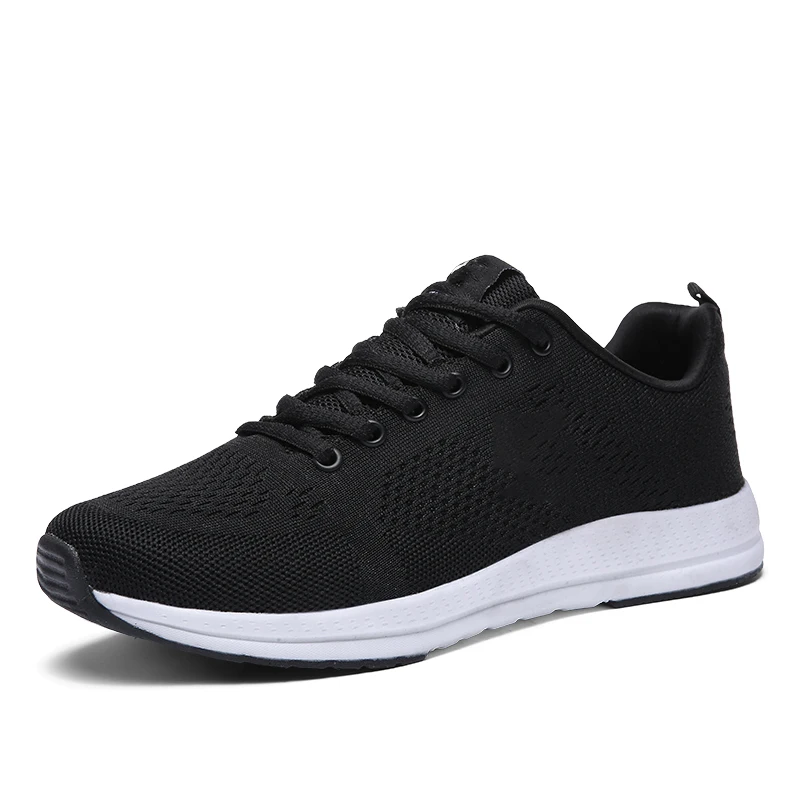 

Hot Sale Leisure Sport Men's Vulcanize Shoes Fashion Breathable Men's Running Shoes Big Size Jogging Men's Flat Shoes 45 Black