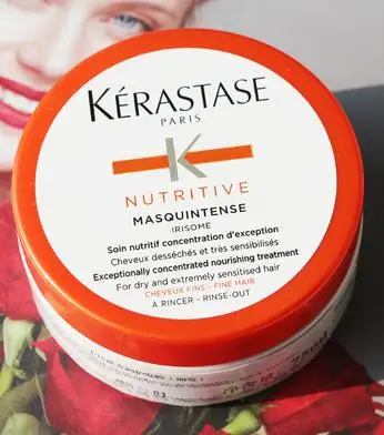Kerastase мульти-эффект ремонт 75 мл икры пленка во время черного бурения и установки - Цвет: Слоновая кость