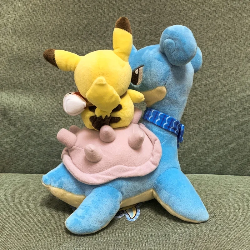 Takara Tomy Pokemon Lapras Pikachu Плюшевая Кукла Мягкие животные детские игрушки подарки 25