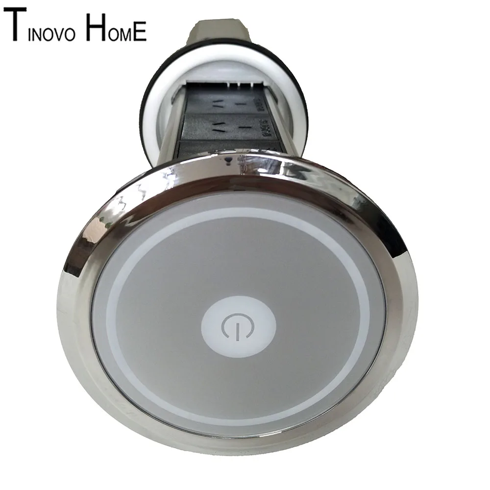 Электрическая подъемная розетка/умный сенсорный экран/3-битный источник питания