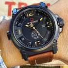 NAVIFORCE Топ люксовый бренд мужские спортивные военные кварцевые часы Мужские Аналоговые Дата часы кожаные Наручные часы Relogio Masculino 2020
