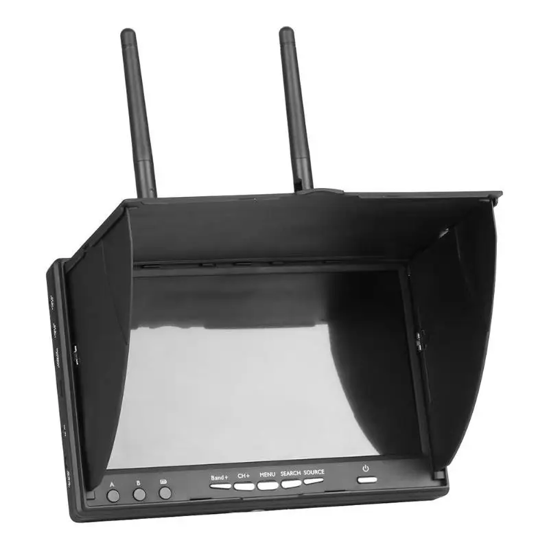 LCD5802S 5802 800*480 40CH Raceband 5 8G 7 дюймов приёмник разнесённых сигналов для контроля уровня
