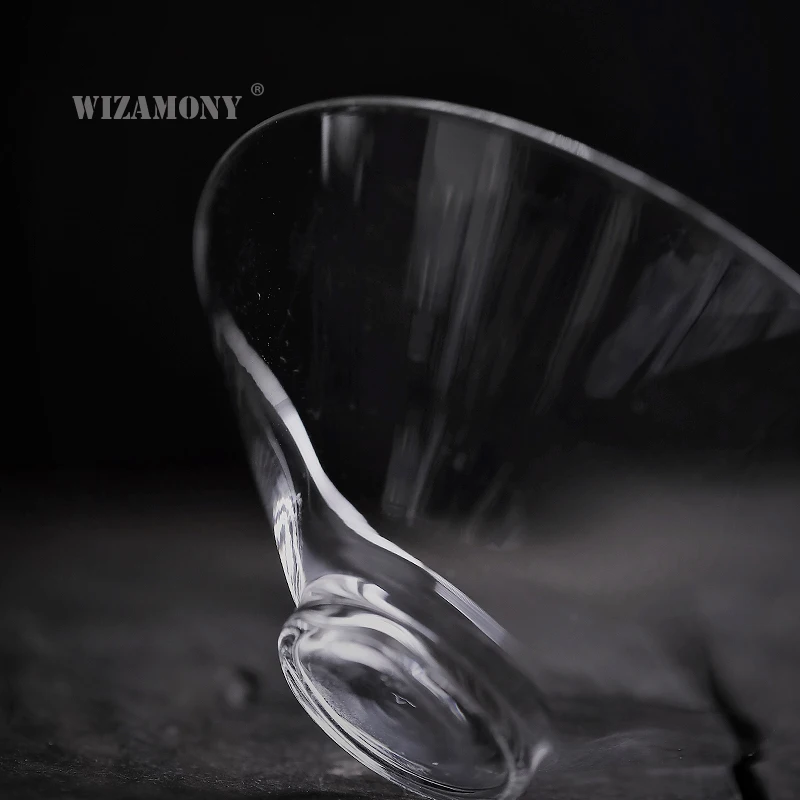 

WIZAMONY Ice glaze Drinkware Tea Cup tea set tea bowl Glass kung fu teacups Chinese Porcelain Celadon Hat Bowl for green tea