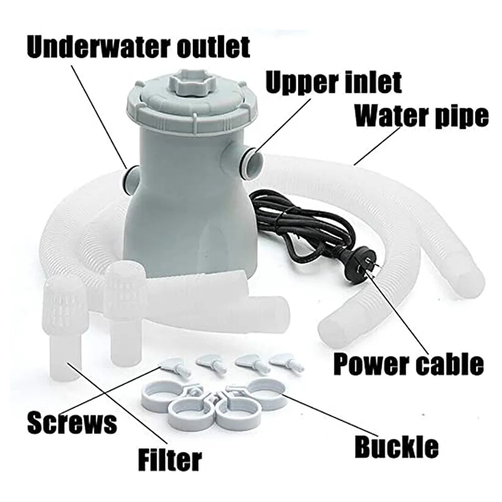 Электрический фильтр для бассейна картридж с насосом фильтрации использования