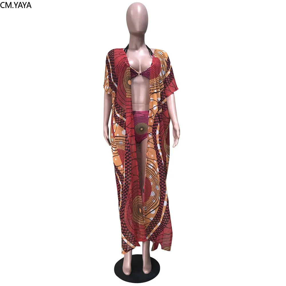 2019 женская летняя черная с дырками печать Холтер барная столешница трусики плащ