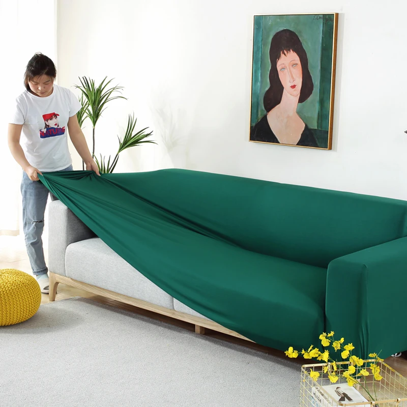 Новые однотонные Цвета чехлов Home &amp гостиной диван крышка для Гостиная 1/2/3/4