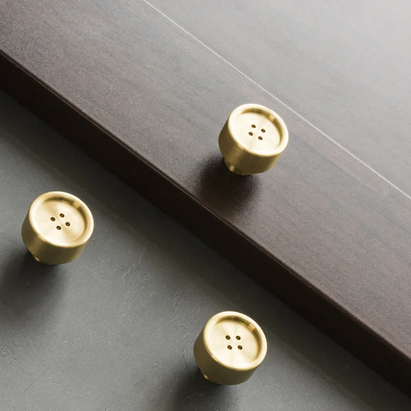 Европейский стиль/Золотые Твердые Латунные Ручки для ящиков шкафов креативные