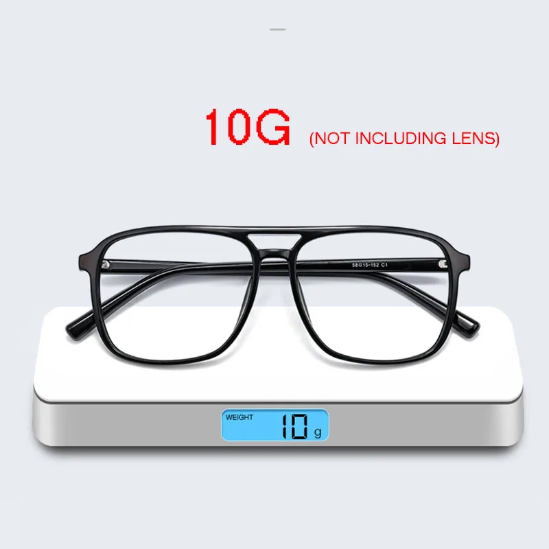 Мужские и женские очки для близорукости Ahora квадратные очки-авиаторы с оправой из