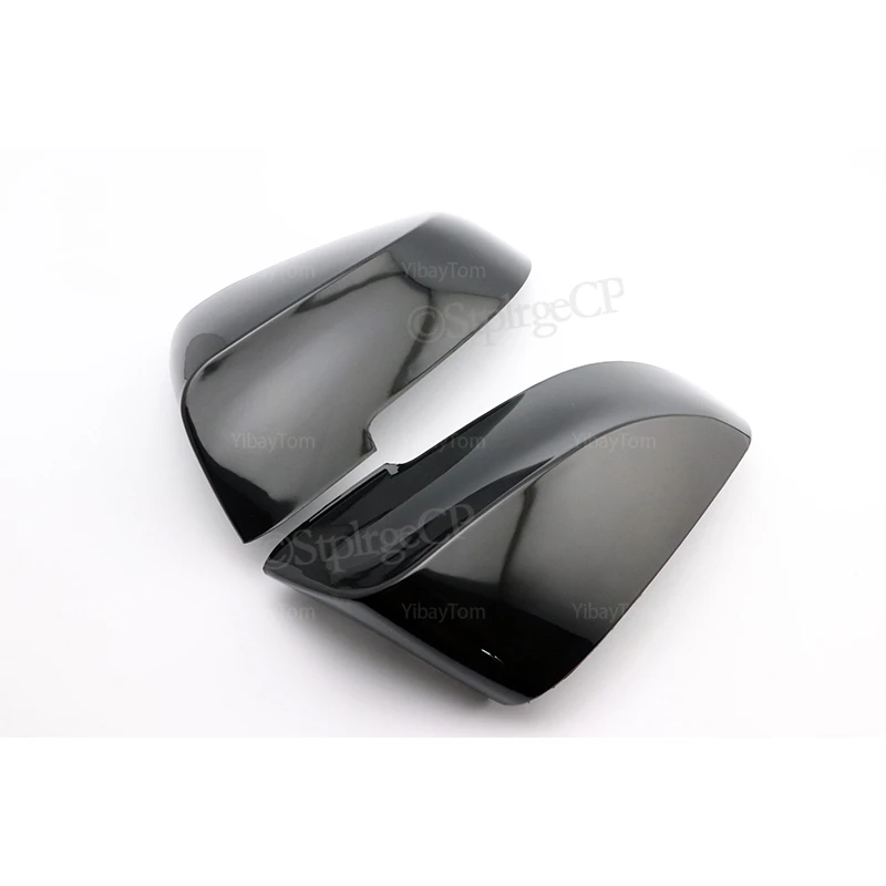 Глянцевый черный корпус заднего вида для BMW F10 F11 F18 F07 F06 F12 F13 F01 F02 2013-18 узор из