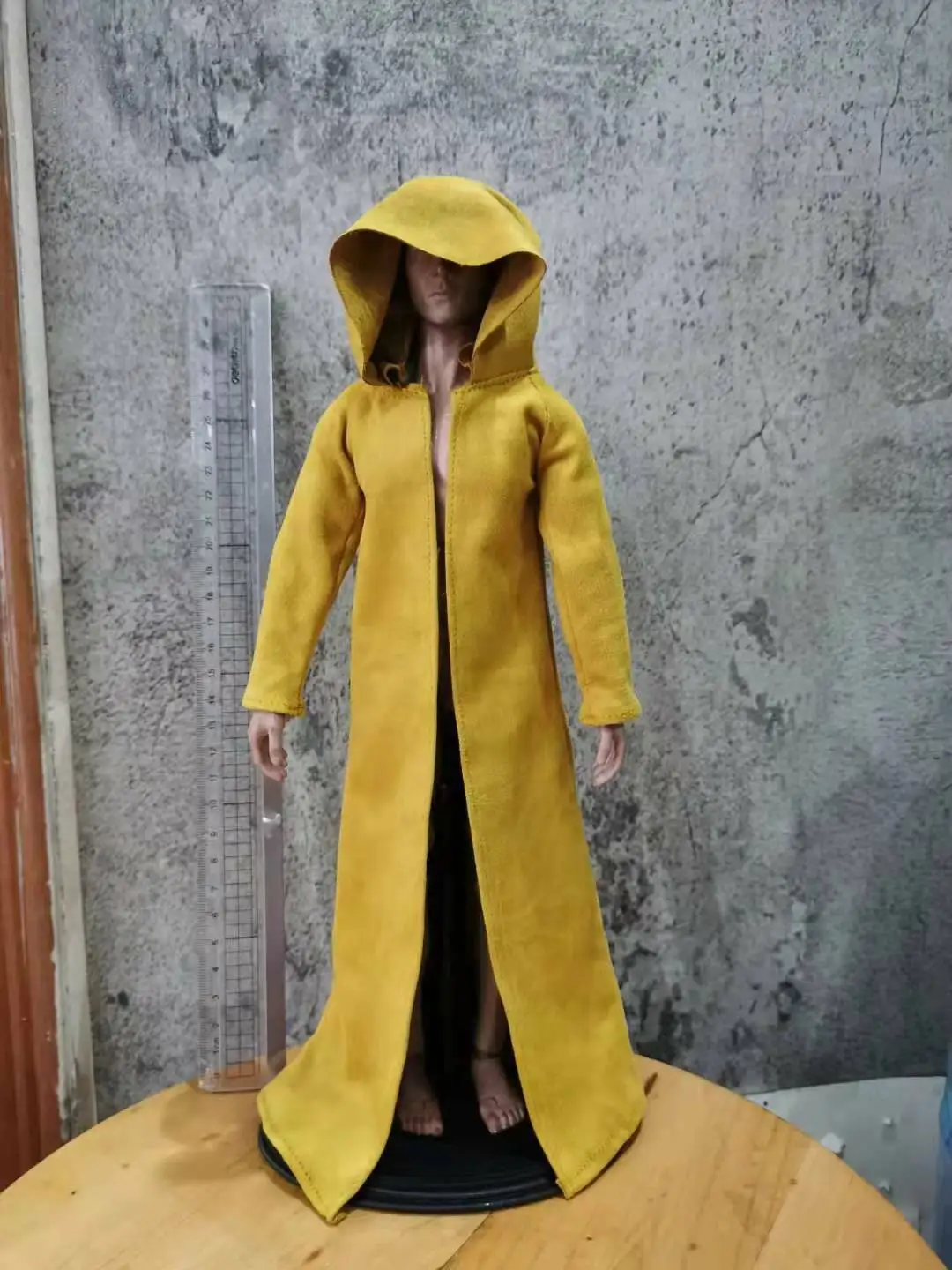 [Только плащ] на заказ модель плаща желтого мага масштаба 1:6 для 12-дюймовой