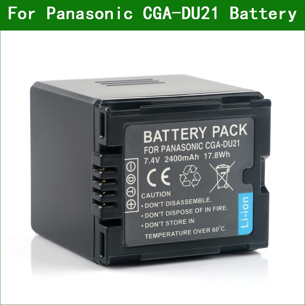LANFULANG 2400 мА/ч CGA DU21 Замена Батарея для цифрового фотоаппарата Panasonic NV GS18 GS10 GS24 GS26 GS44