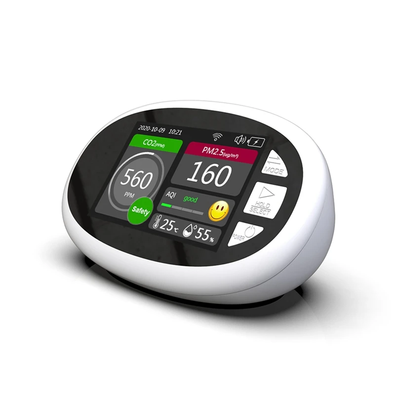 

Air Quality Monitor,PM2.5 PM1.0 PM10 Air Quality Index AQI Temperature Humidity Monitor