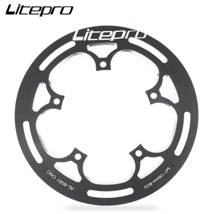 Litepro складной велосипедный протектор для колес цепи LP 52/53T 54T защитная пластина