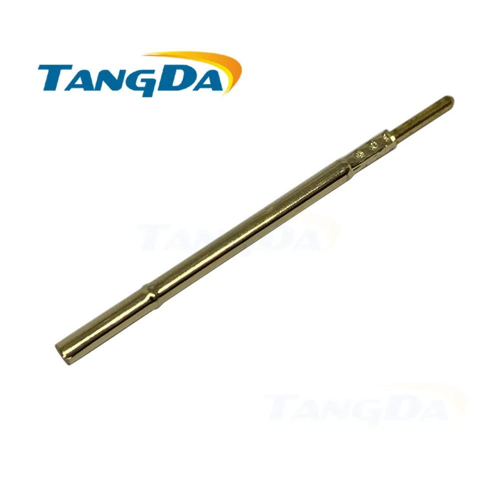 TANGDA R100 4T 38 3 мм пружина тест зонды сосуд Pogo Pin 3A 1 7 P100 серии ICT PCB разъем