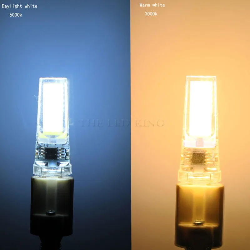 

10pcs G9 LED Light Bulbs Dimmable 6W 9W COB LED Lamps Replace 40W 60W Halogen Bulb for Pendant Lighting Fixture Chandeliers