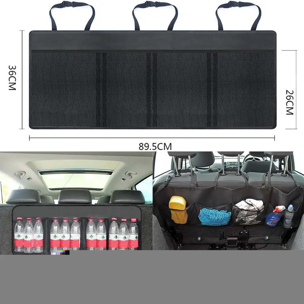 Сумка для хранения заднего сиденья автомобиля мульти подвесной балдахин карман