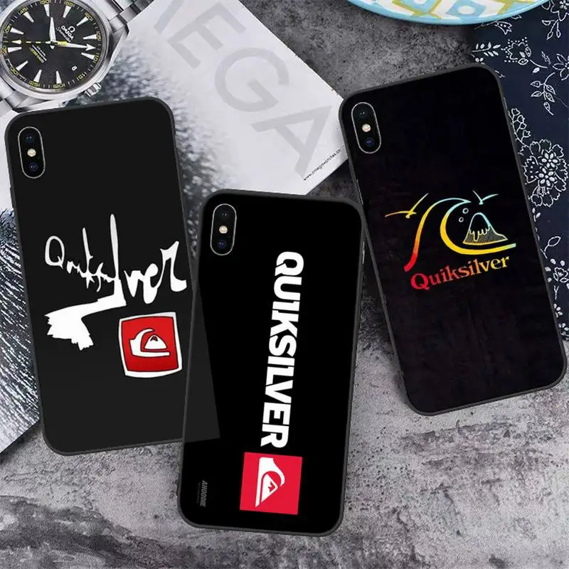 

Surfing Skateboard quiksilver Phone Case for iPhone 12 11 mini pro XS MAX 8 7 6 6S Plus X 5S SE 2020 XR
