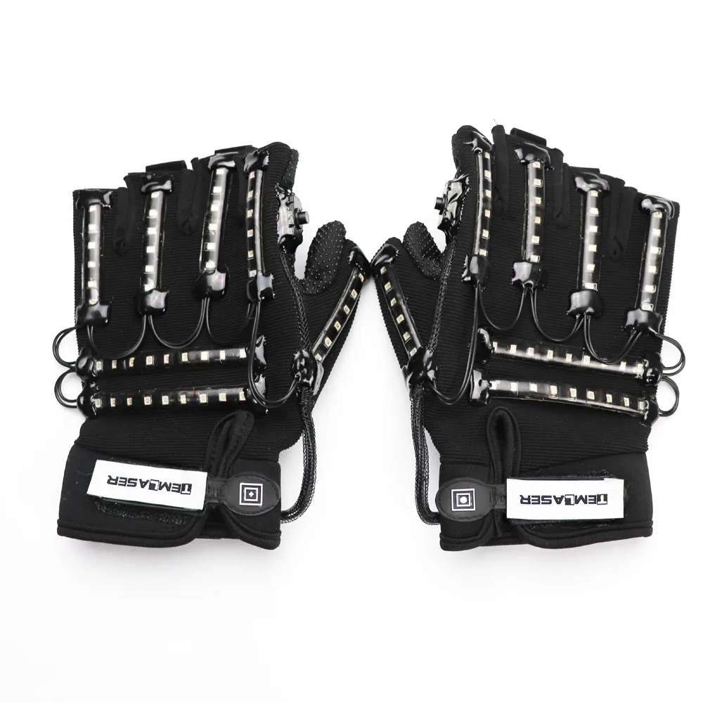 Светодиодный светящиеся перчатки светильник накладки на пальцы с мигающим ing
