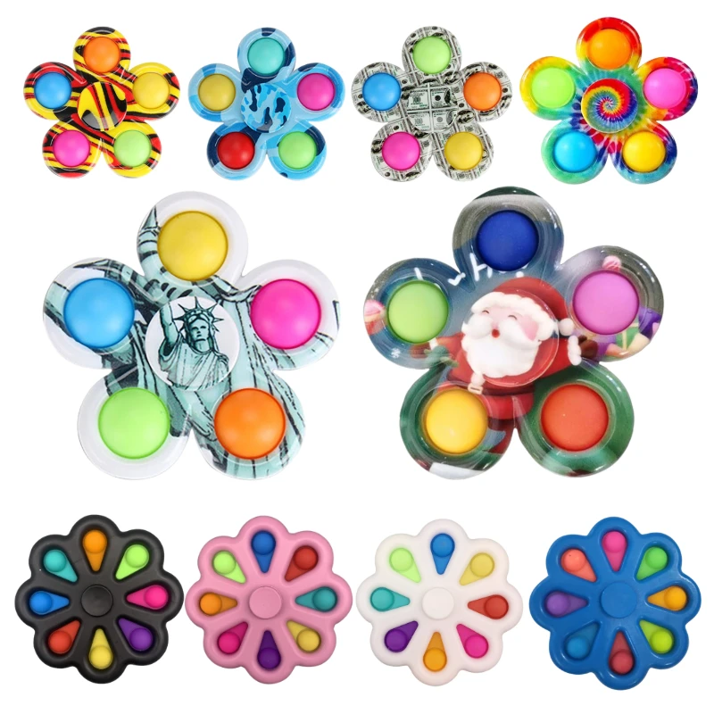 

Fidget Toys Pack Its Square Antistress New Push Bubble Rainbow Pops For Hands Popins Squishy Pops Reliver Stress For Adults Gift