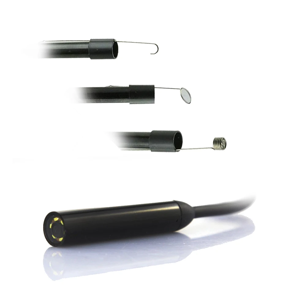 Водонепроницаемая мини-камера USB Бороскоп с высоким разрешением 2 МП 9 мм трубка