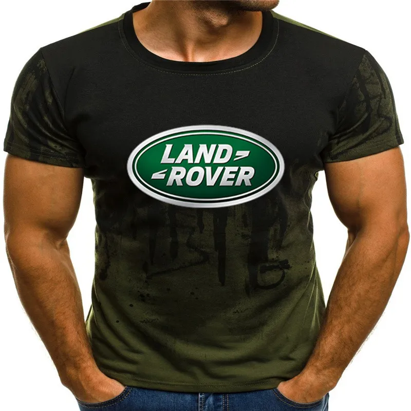 

Land Rover logo 2021 new Men and women print T-shirt T-shirt Punk style top T-shirt Gothic T-shirt Asian size fitness top
