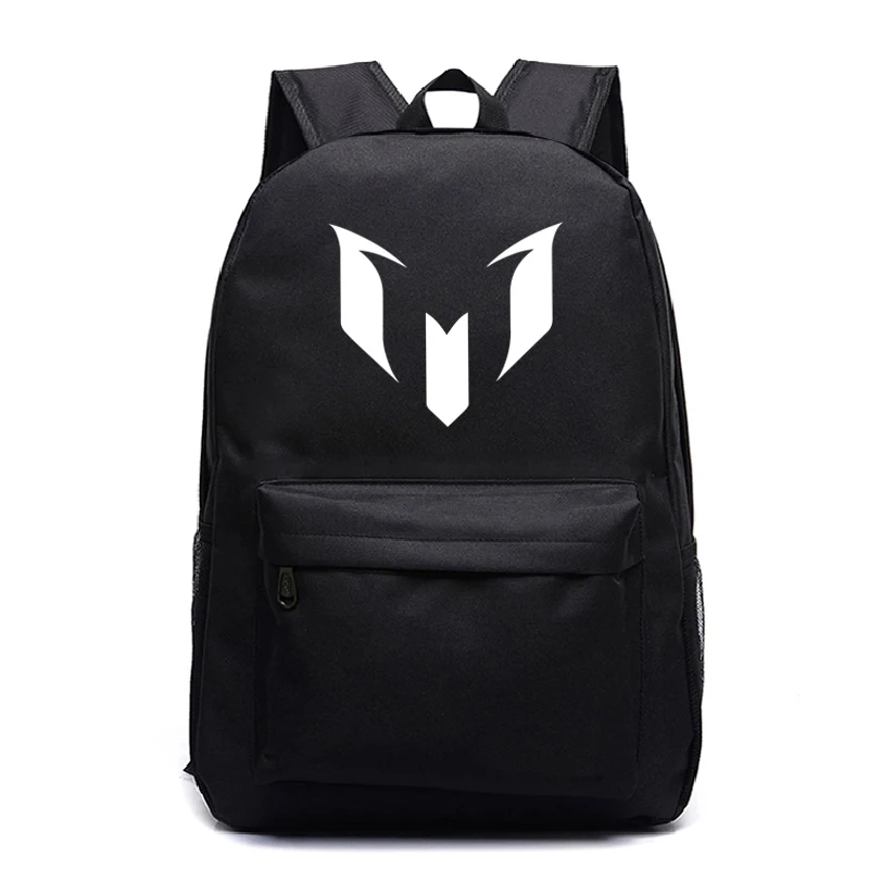 Популярный Футбольный рюкзак Messi10 с новым рисунком для ноутбука Mochila, модный мужской рюкзак для мальчиков и девочек, Мужская и Женская дорожная сумка для ноутбука