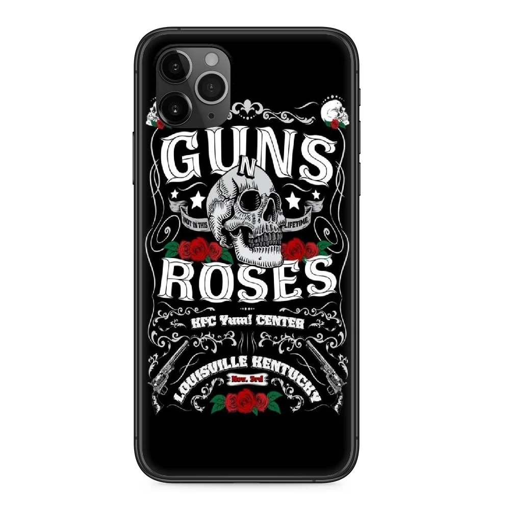 Жесткий чехол для телефона в стиле панк-рок iphone 4 4s 5 5S SE 5C 6 6S 7 8 plus X XS XR 11 PRO MAX 2020 black