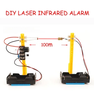 DIY Стволовые игрушки для детей, физический научный эксперимент, творчество, обучающая развивающая игрушка, инфракрасная сигнализация, подарок на день рождения