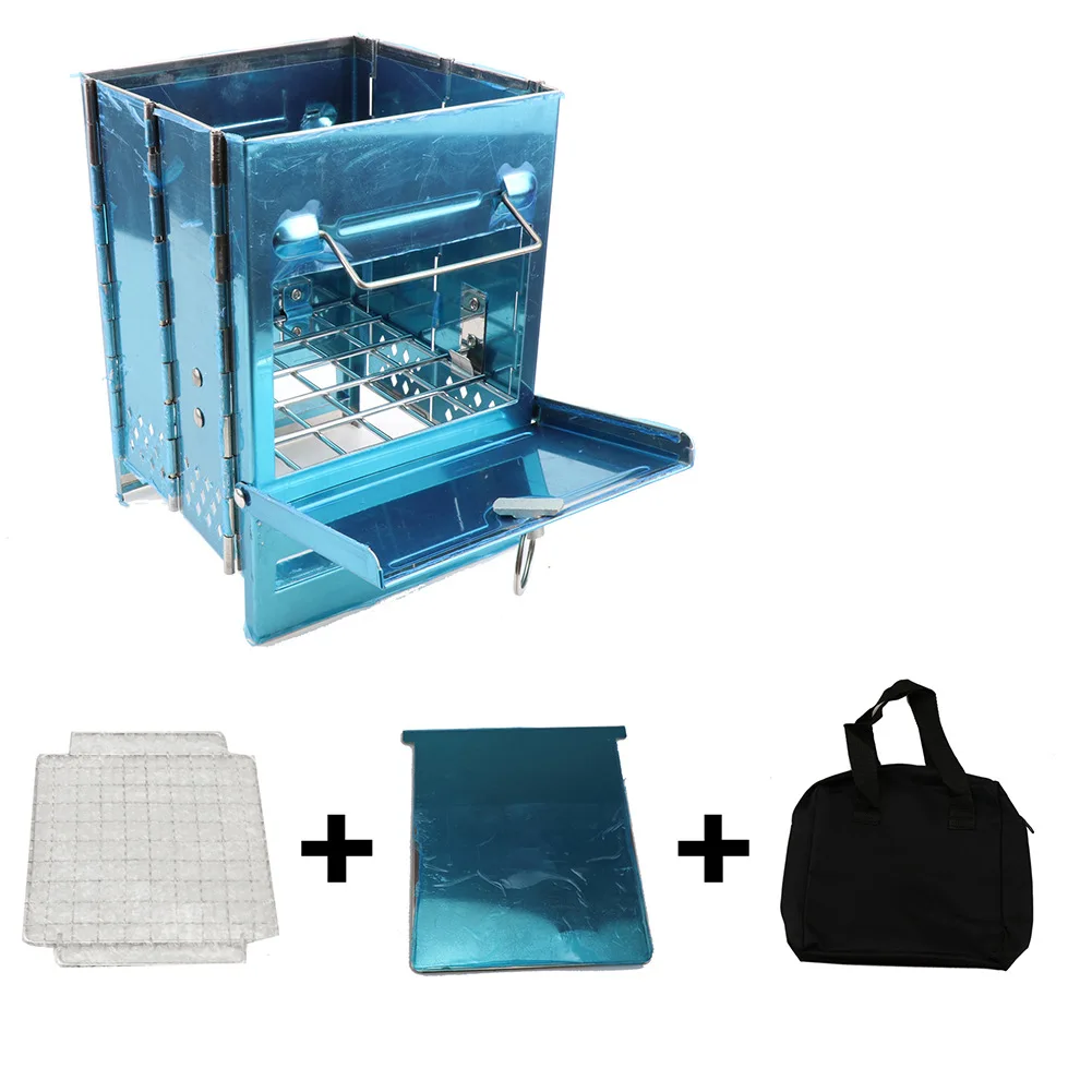 Прямоугольная дровяная плита из нержавеющей стали барбекю грили для пикника