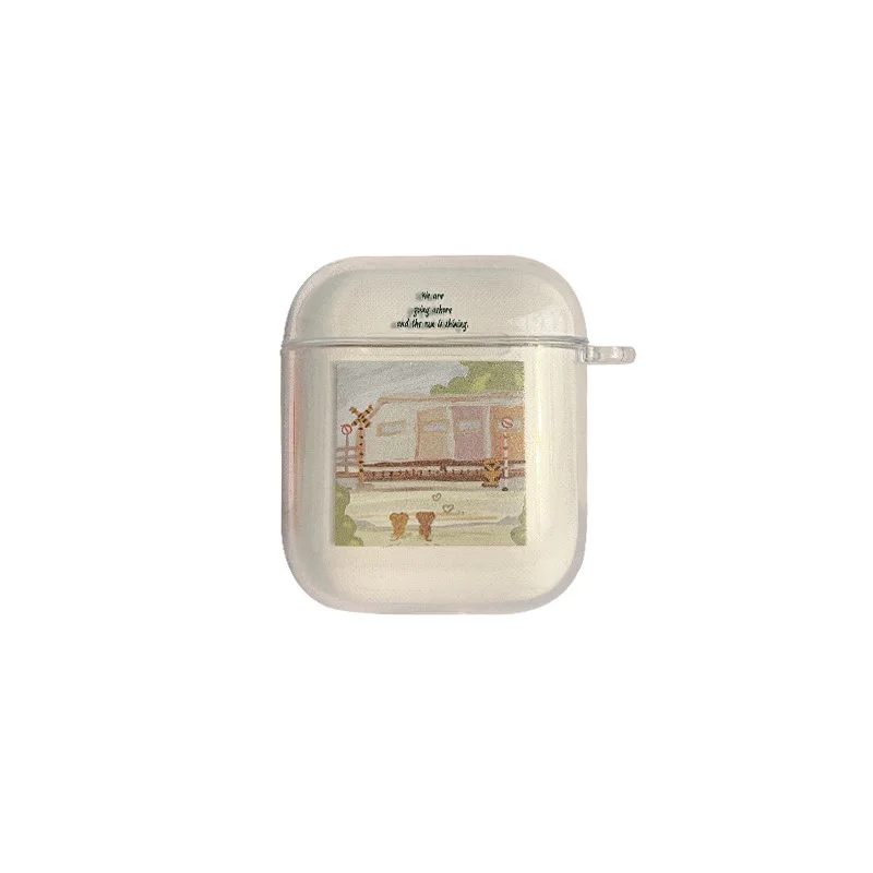 

Ins style art oil painting is suitable for Apple's airpods Pro 3 generation earphone case and airpods protective case 1 / 2
