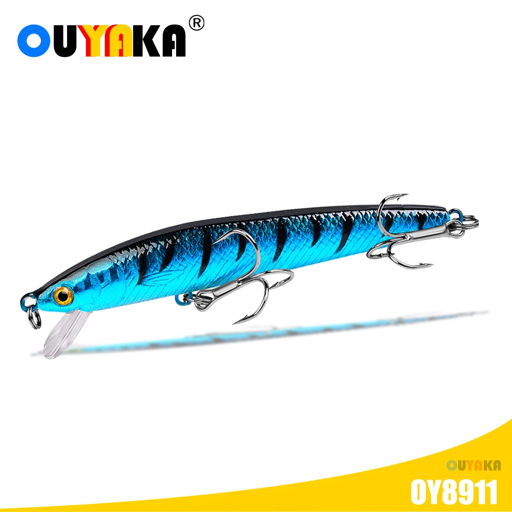 

Floating Minnow Fishing Accessories Lure Weights 8.5g 95mm Isca Artificial Pesca Baits Wobblers Trolling Pike Fish Tackle Leurre