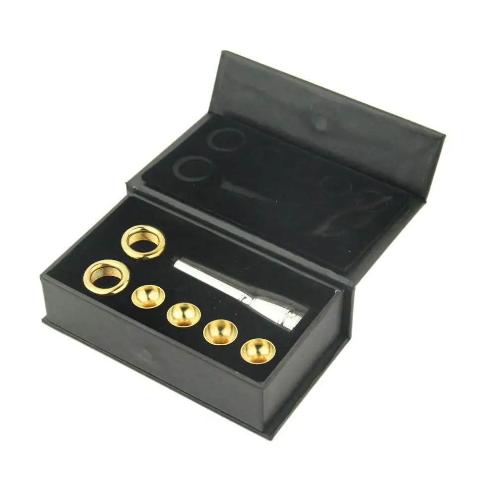 Труба мундштук трансформируемый 2a 2b 3a 3b &amp 2 головки поверхности серебристого