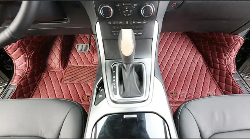 

Красные автомобильные коврики под заказ, подходит для Ford Edge 2015, автомобильный Стайлинг, автомобильный коврик, автомобильный аксессуар, ковр...