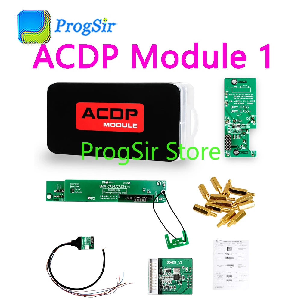 

Yanhua Mini ACDP Module 1 Software For BMW CAS1 - CAS4 CAS4+ IMMO Key Programming With CAS4 OBD Function