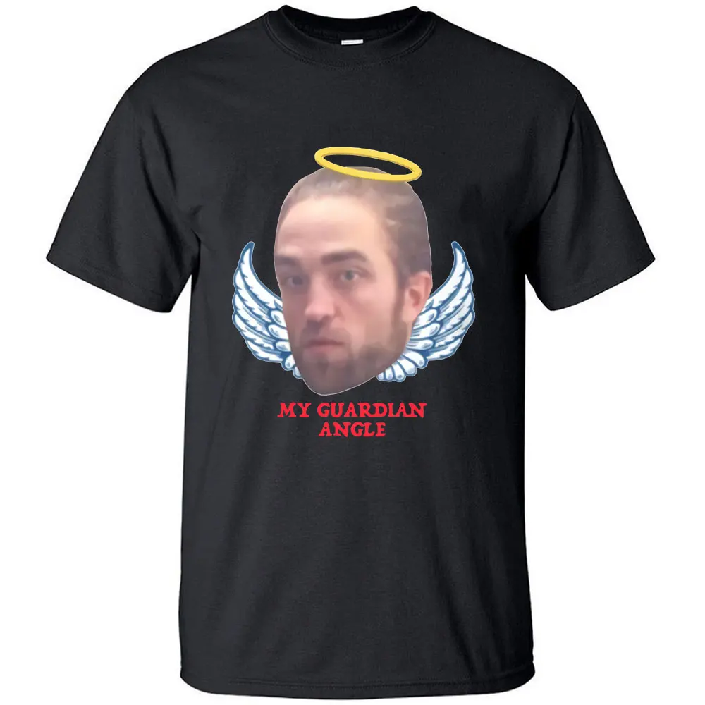 

Robert Pattinson Is My Guardian Angel T Shirt 100% Pure Cotton Edward Cullen Cursed Robert Pattinson Robert Pattinson Guardian