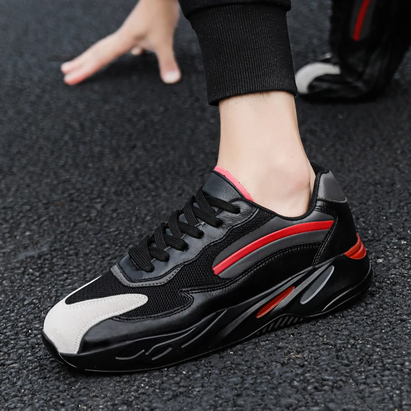 Мужская повседневная обувь Летние дышащие сетчатые кроссовки Брендовая мужская