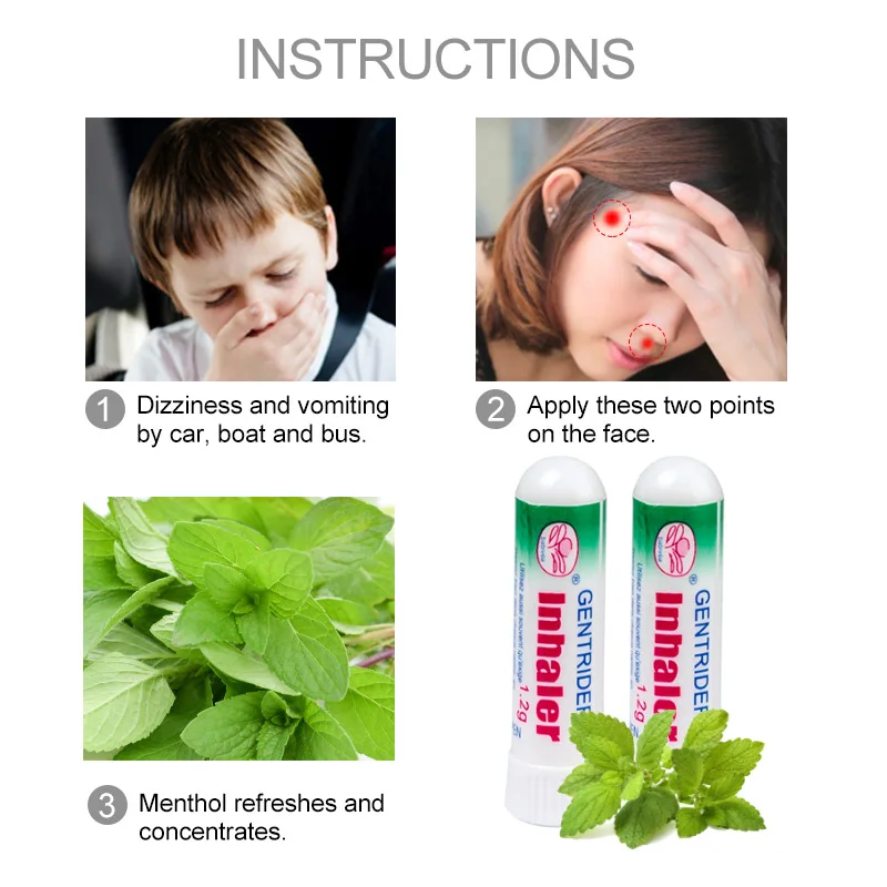 

1Pcs Nasal Inhaler Rhinitis Mint Cream Nasal Essential Oils 100% Original Rhinitis Refresh Nose Cold Cool Herbal Ointment P0084
