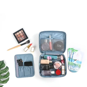 Многофункциональная дорожная косметичка Neceser, женская косметичка из ткани Оксфорд, Женская портативная Водонепроницаемая косметичка для хранения, чехол для макияжа