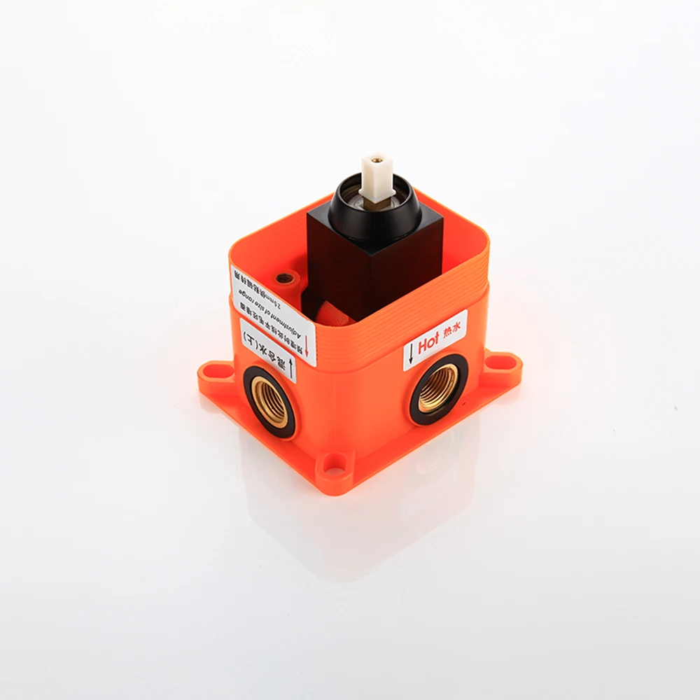 Desrin Bath Moden матовый черный смеситель для душа одномодовая квадратная душевая