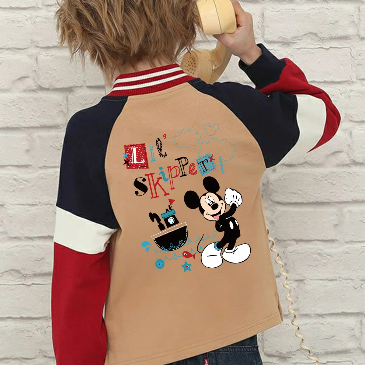 Аппликация с Микки Маусом на одежду нашивки для одежды утюгом из ткани