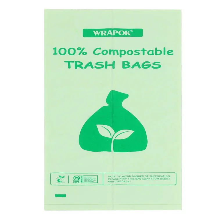 Бесплатная доставка оберточные биоразлагаемые мешки для мусора 100 шт. | Дом и сад