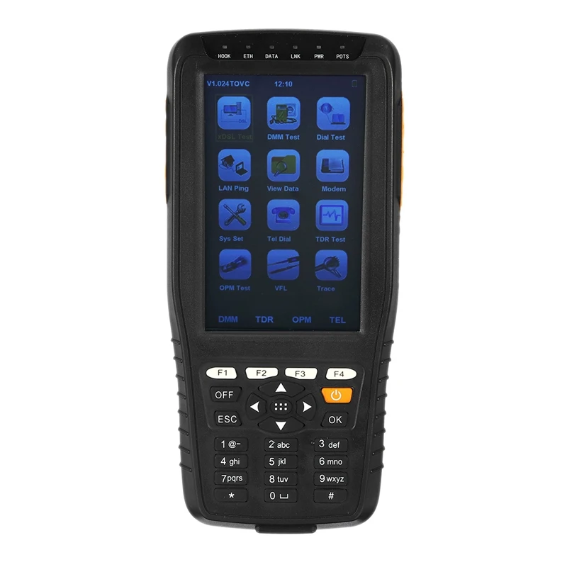 New Tm-600 Vdsl Vdsl2 Tester Adsl Wan & Lan Xdsl Line Test Equipment With All Functions(Opm+Vfl+Tone Tracker+Tdr) Eu Plug | Инструменты